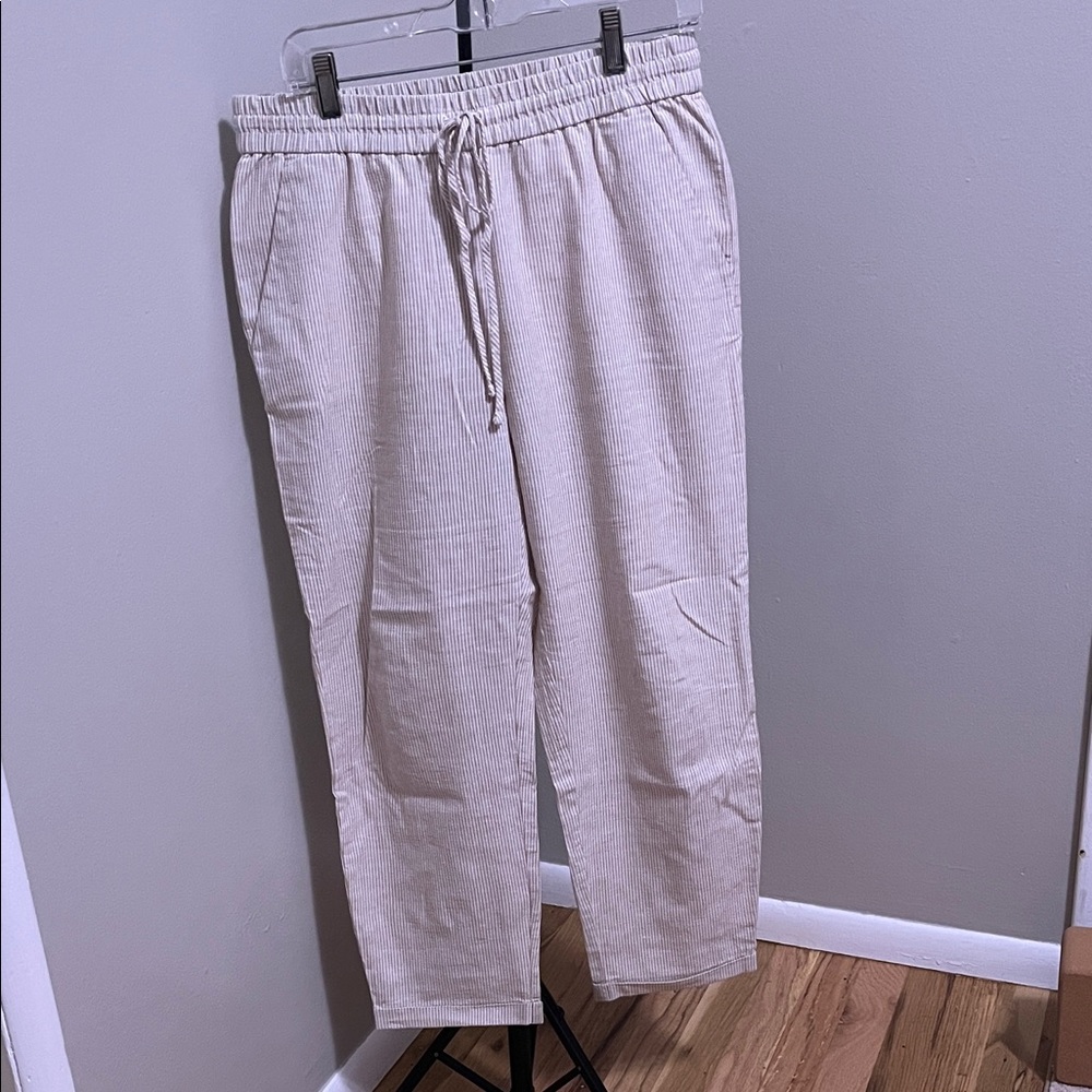 J. Crew linen/cotton blend casual pants